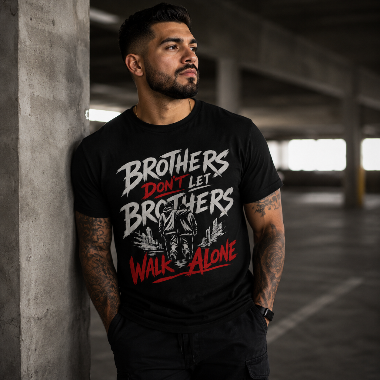 Brothers Don't Let Brothers Walk Alone Tee