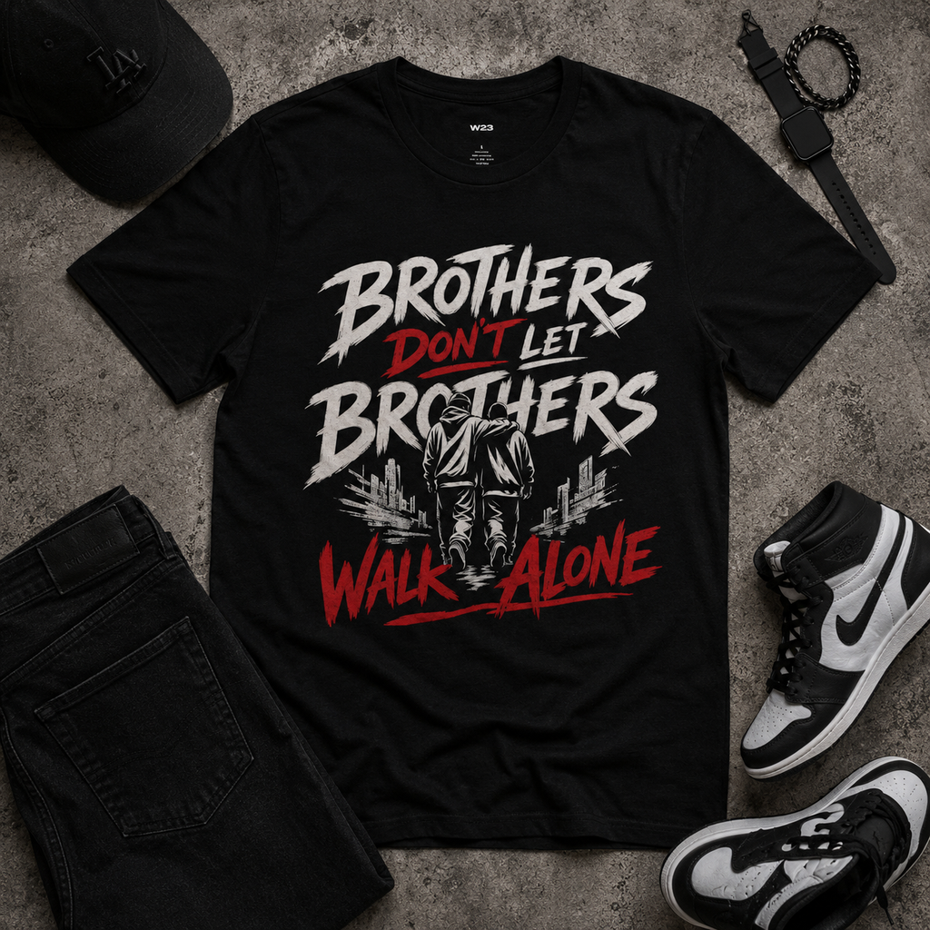 Brothers Don't Let Brothers Walk Alone Tee
