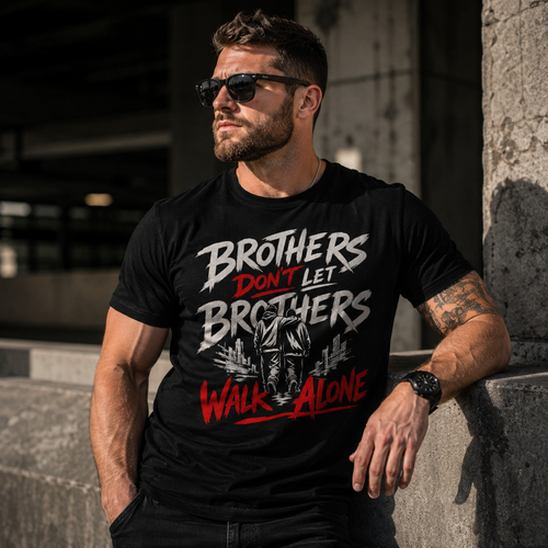 Brothers Don't Let Brothers Walk Alone Tee