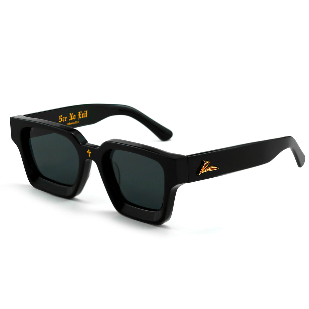 Signature Series- "See No Evil" Sunglasses  (Black)