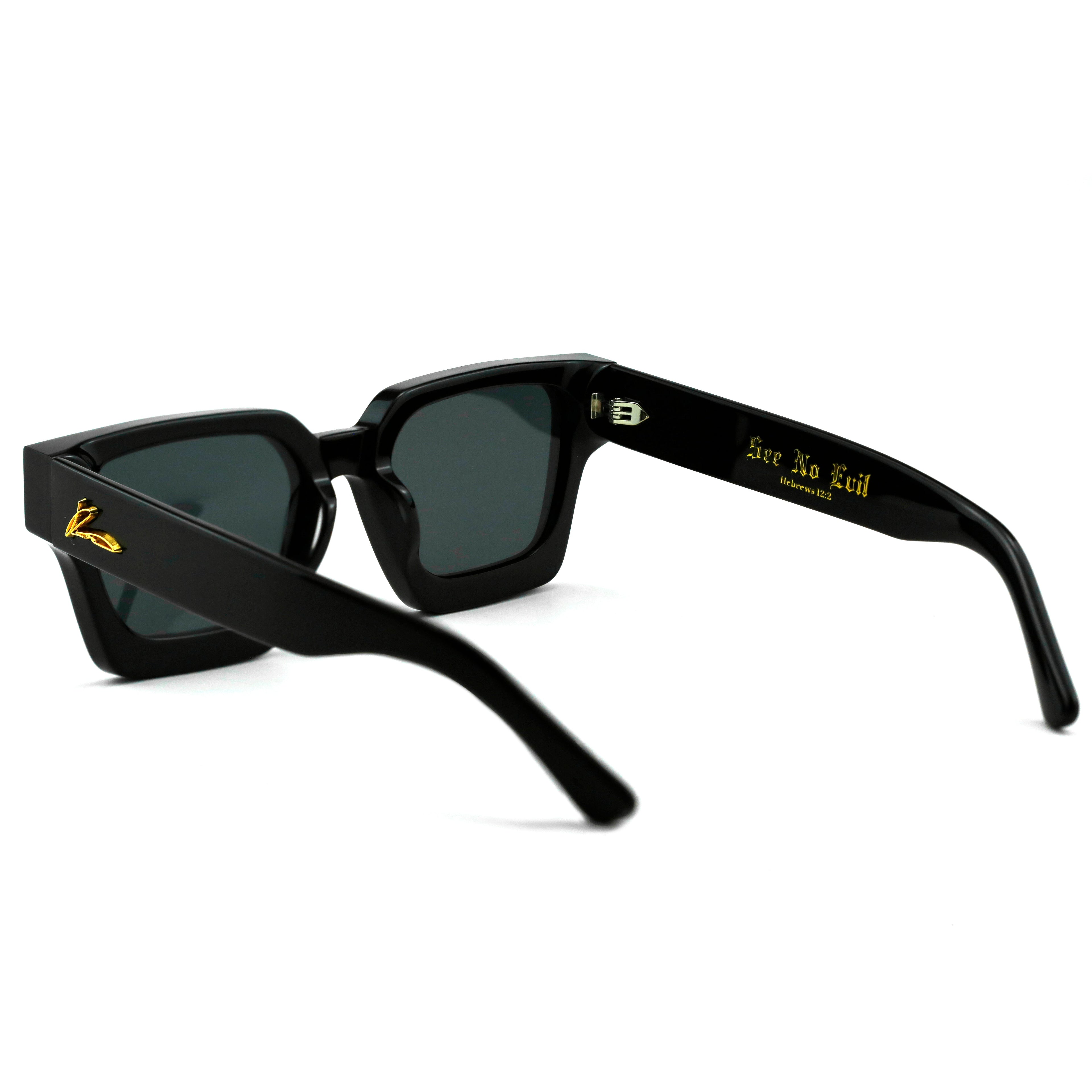 Signature Series- "See No Evil" Sunglasses  (Black)