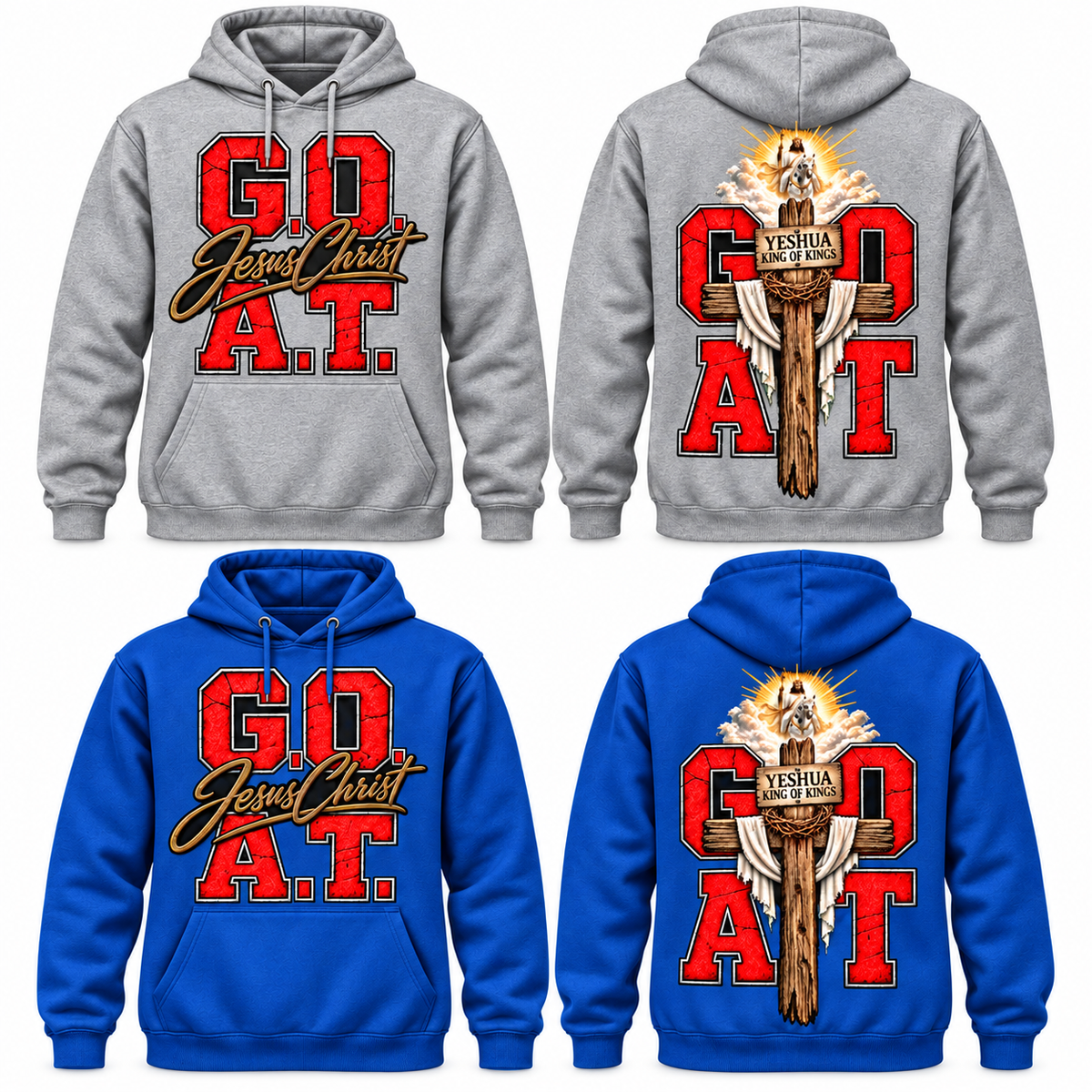 G.O.A.T. Jesus Christ hoodie