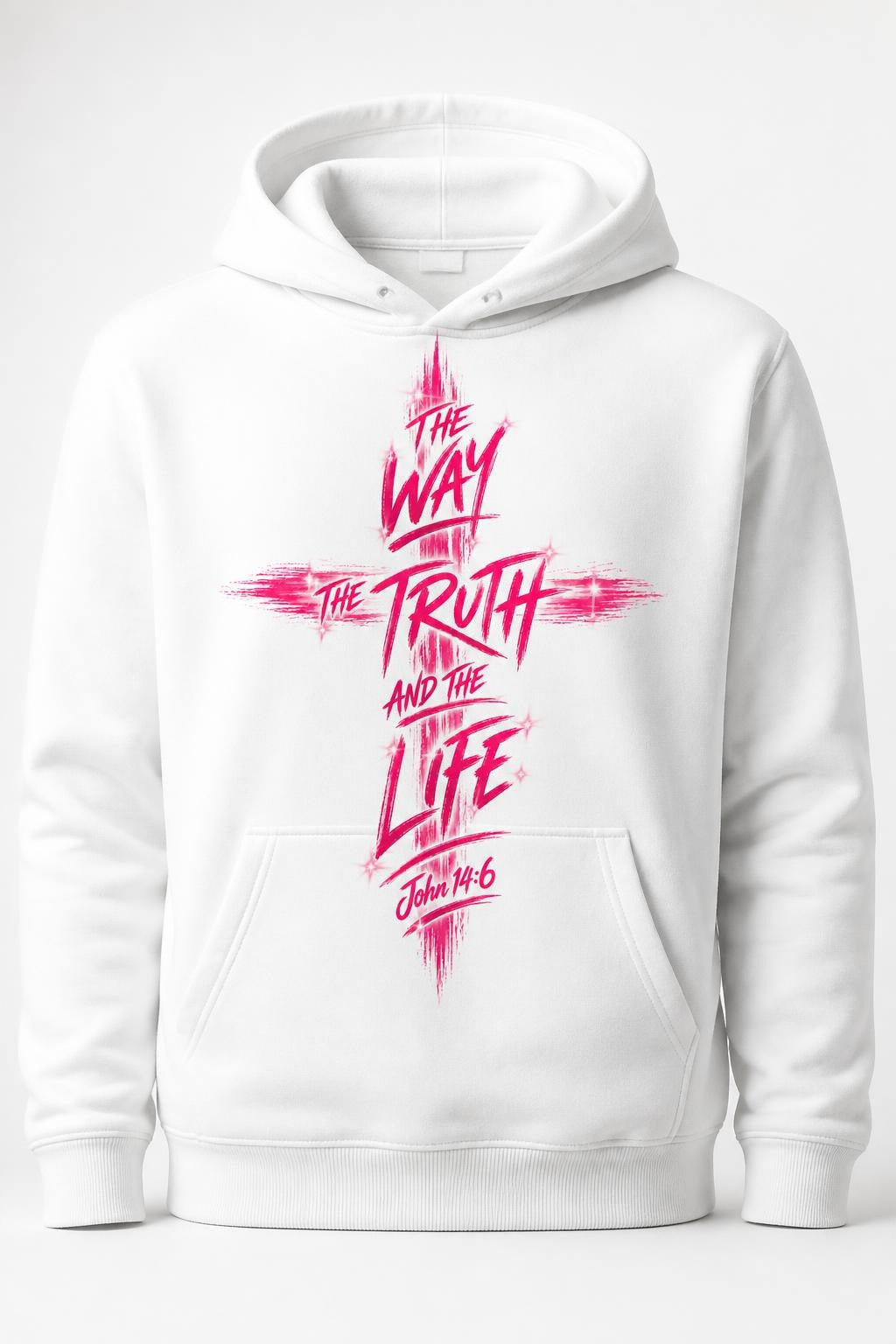 "The Way, The Truth, The Life" Christian Hoodie – John 14:6